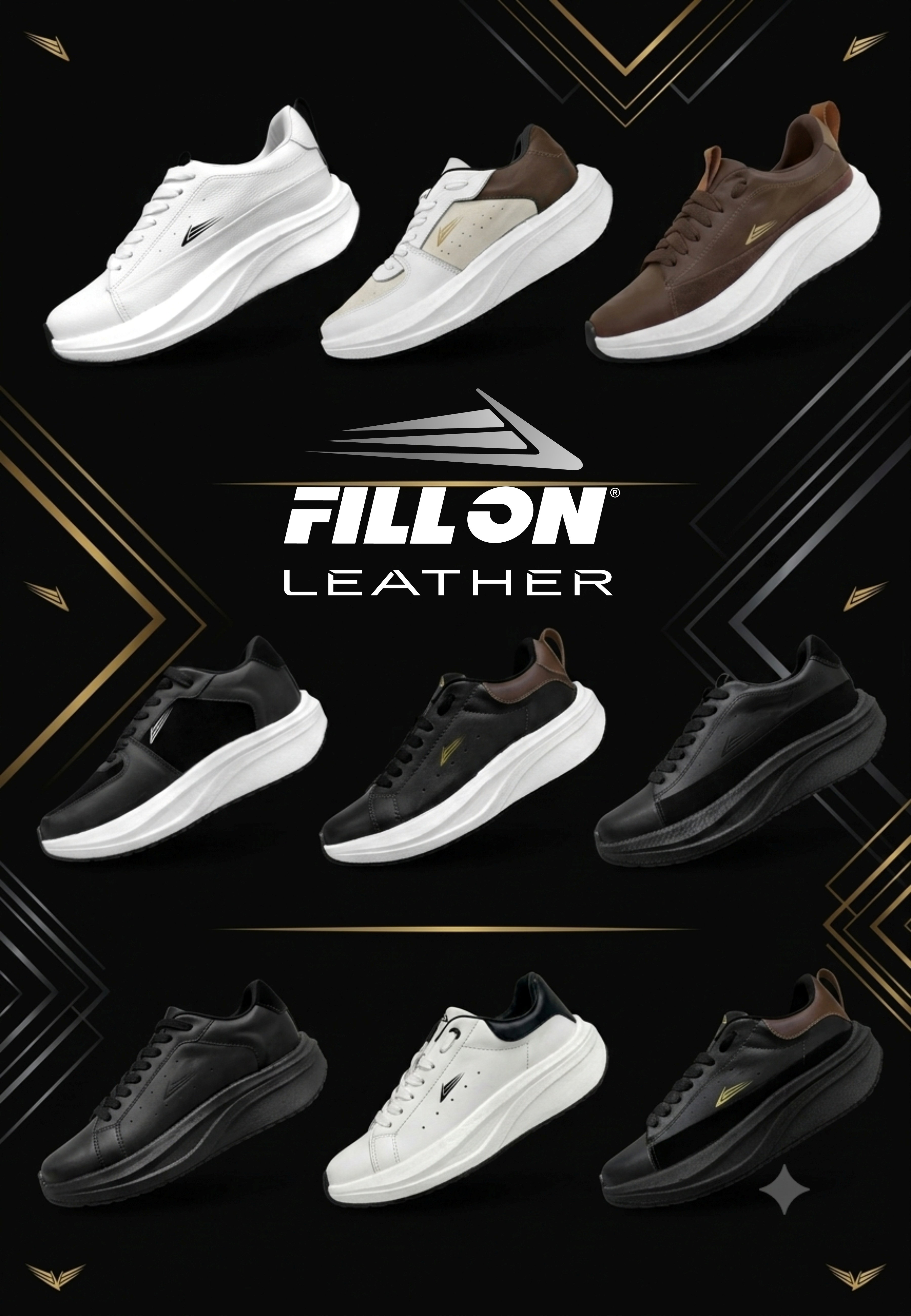 FILLON Leather premium footwear